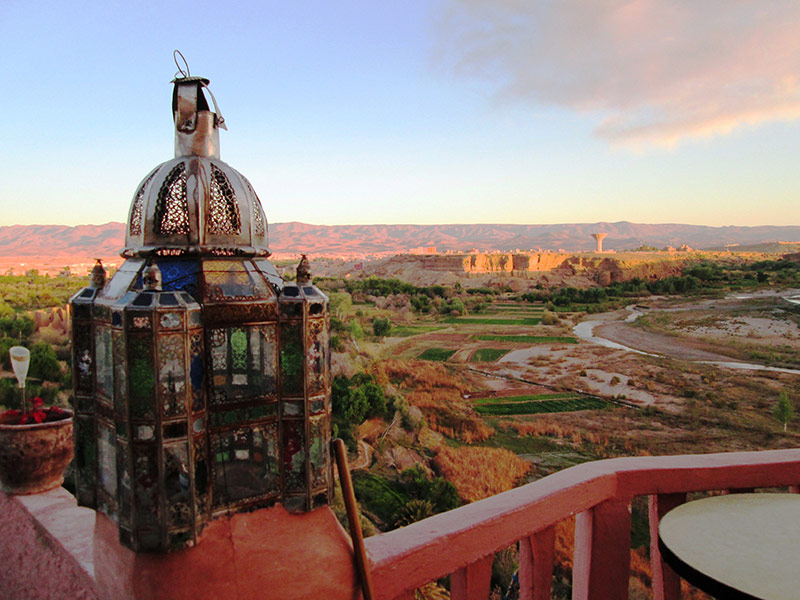 Landschaftsblick in Marokko
